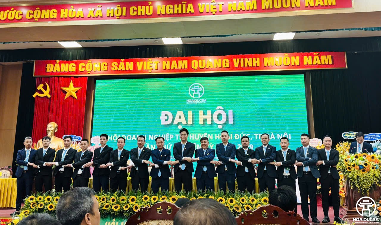 Đại hội Hội Doanh nghiệp trẻ huyện Hoài Đức lần thứ nhất, nhiệm kỳ 2024 - 2029- Ảnh 6.