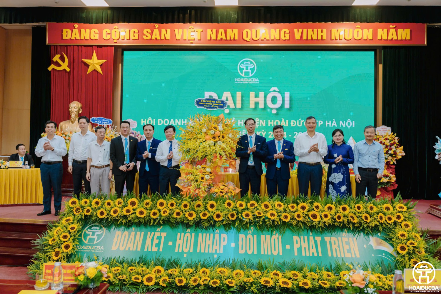 Đại hội Hội Doanh nghiệp trẻ huyện Hoài Đức lần thứ nhất, nhiệm kỳ 2024 - 2029- Ảnh 2.