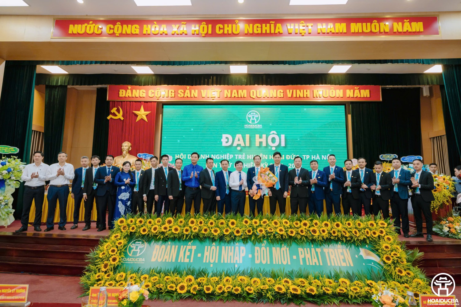 Đại hội Hội Doanh nghiệp trẻ huyện Hoài Đức lần thứ nhất, nhiệm kỳ 2024 - 2029- Ảnh 7.