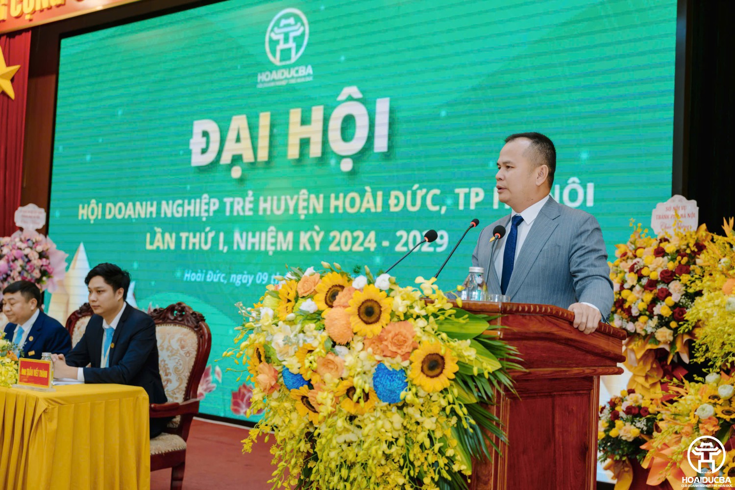 Đại hội Hội Doanh nghiệp trẻ huyện Hoài Đức lần thứ nhất, nhiệm kỳ 2024 - 2029- Ảnh 5.