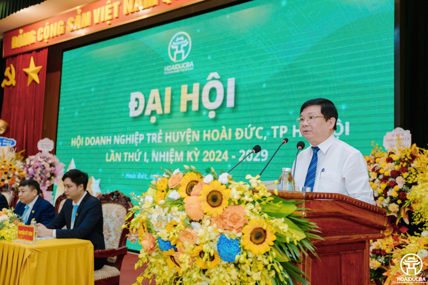 Đại hội Hội Doanh nghiệp trẻ huyện Hoài Đức lần thứ nhất, nhiệm kỳ 2024 - 2029- Ảnh 4.