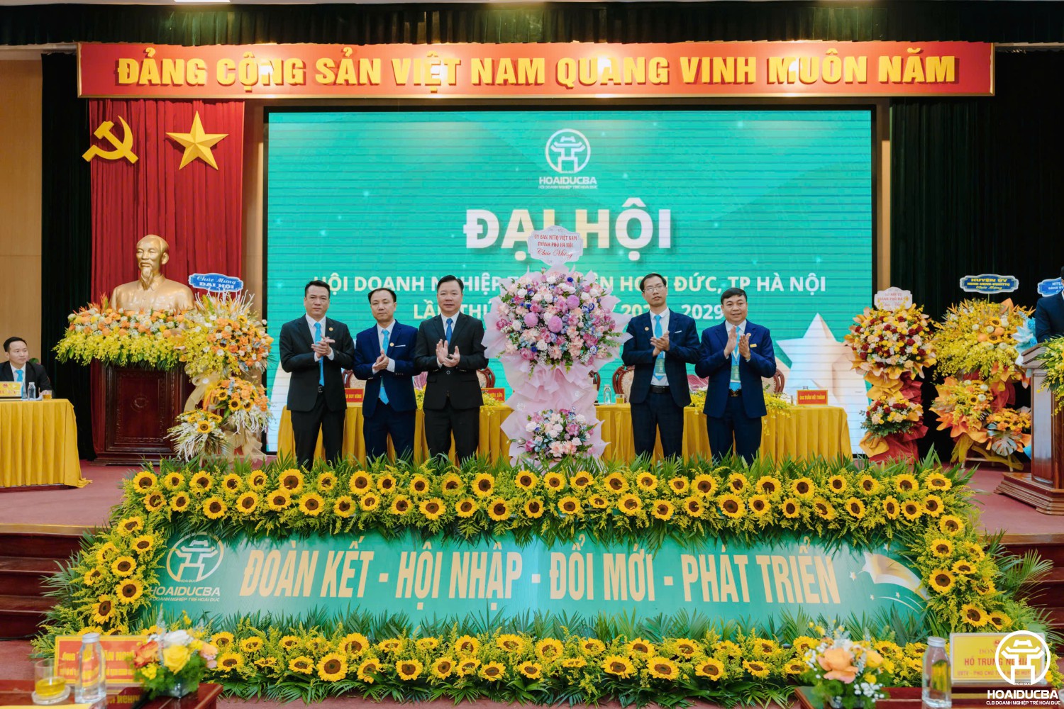 Đại hội Hội Doanh nghiệp trẻ huyện Hoài Đức lần thứ nhất, nhiệm kỳ 2024 - 2029- Ảnh 12.