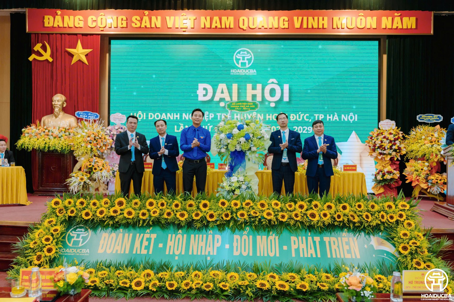 Đại hội Hội Doanh nghiệp trẻ huyện Hoài Đức lần thứ nhất, nhiệm kỳ 2024 - 2029- Ảnh 14.