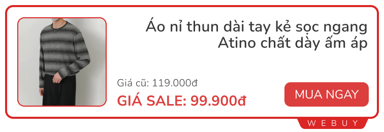 Cuối tháng cầm 100.000đ tự tin săn sale: Cáp sạc, tai nghe, đồ dùng mùa đông... món nào cũng rẻ- Ảnh 8.