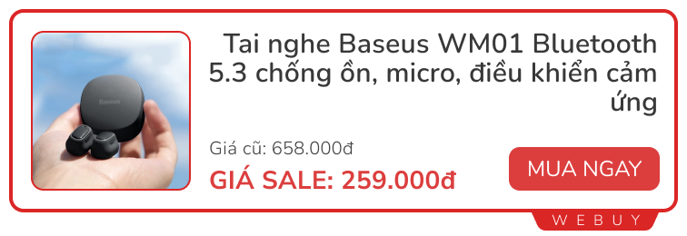 5 Deal tai nghe sale hời lên tới 60%, có món chưa tới 200.000 đồng- Ảnh 1.