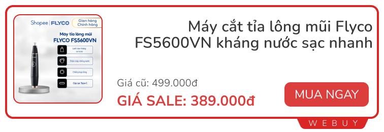 Philips, Baseus, Jetzt... cùng sale to: Săn tiếp deal đồ gia dụng, chăm sóc sức khỏe giảm tới 50%- Ảnh 2.