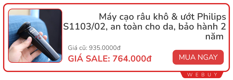 Philips, Baseus, Jetzt... cùng sale to: Săn tiếp deal đồ gia dụng, chăm sóc sức khỏe giảm tới 50%- Ảnh 1.