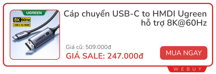 Săn deal Cyber Monday: Đồ công nghệ Redmi, LG, Baseus giảm đến nửa giá, giày Converse "xịn" chỉ 450.000đ- Ảnh 10.