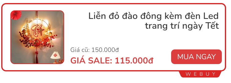 Sắm đồ gì mừng năm mới 2025: Loa, đèn Led nhấp nháy, đồ trang trí chill chỉ từ 86.000đ- Ảnh 8.