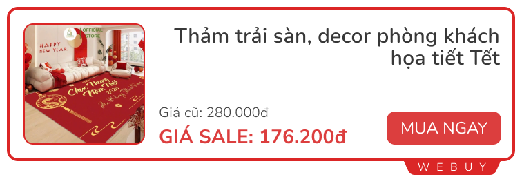 Sắm đồ gì mừng năm mới 2025: Loa, đèn Led nhấp nháy, đồ trang trí chill chỉ từ 86.000đ- Ảnh 9.