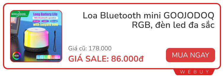 Sắm đồ gì mừng năm mới 2025: Loa, đèn Led nhấp nháy, đồ trang trí chill chỉ từ 86.000đ- Ảnh 1.