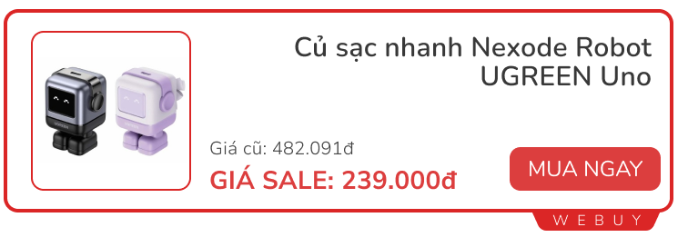 20 deal sale tưng bừng dịp đầu năm: Đồng hồ thông minh, tai nghe, màn hình, củ sạc, Mitag... chỉ từ 57.000đ- Ảnh 8.