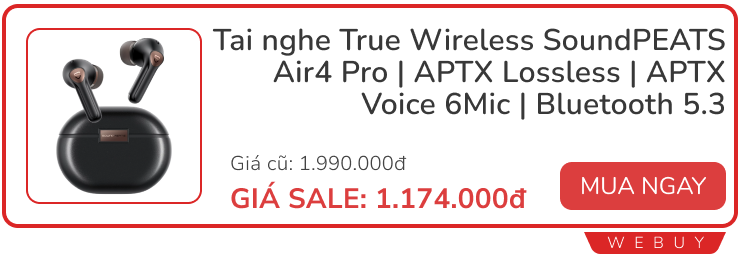 20 deal sale tưng bừng dịp đầu năm: Đồng hồ thông minh, tai nghe, màn hình, củ sạc, Mitag... chỉ từ 57.000đ- Ảnh 11.