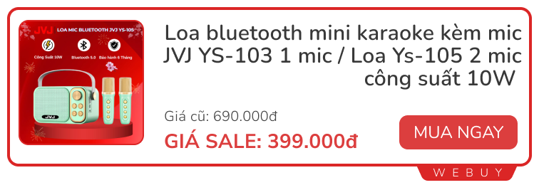 20 deal sale tưng bừng dịp đầu năm: Đồng hồ thông minh, tai nghe, màn hình, củ sạc, Mitag... chỉ từ 57.000đ- Ảnh 12.