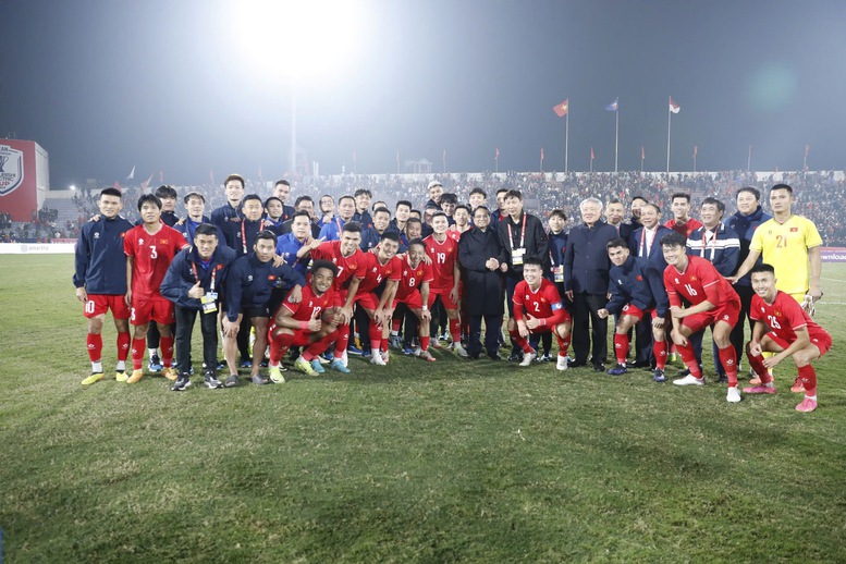 Thủ tướng Phạm Minh Chính chúc mừng đội tuyển Việt Nam vào chung kết AFF Cup 2024- Ảnh 8.