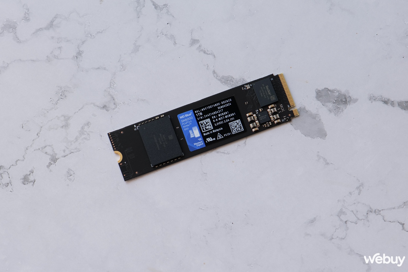 Đánh giá WD Blue SN5000 1TB: Bình mới rượu cũ nhưng vẫn đáng tiền- Ảnh 2. Đánh giá WD Blue SN5000 1TB: Bình mới rượu cũ nhưng vẫn đáng tiền- Ảnh 2.