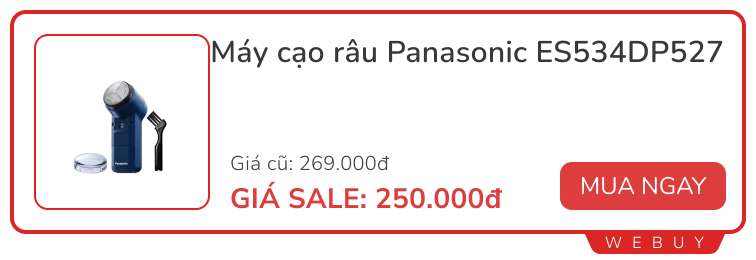 Săn đồ giá hời từ Philips, Panasonic, Bear, Jetzt...: Máy hút bụi, máy cạo râu, đồ gia dụng thông minh chỉ còn vài trăm- Ảnh 13.