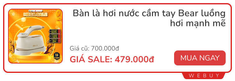 Săn đồ giá hời từ Philips, Panasonic, Bear, Jetzt...: Máy hút bụi, máy cạo râu, đồ gia dụng thông minh chỉ còn vài trăm- Ảnh 10.