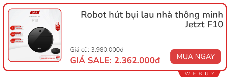 Săn đồ giá hời từ Philips, Panasonic, Bear, Jetzt...: Máy hút bụi, máy cạo râu, đồ gia dụng thông minh chỉ còn vài trăm- Ảnh 5.