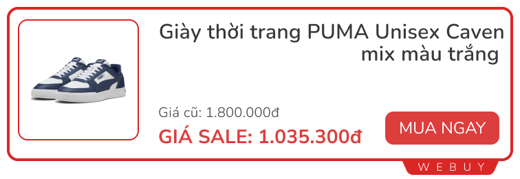 Vans, Puma, Adidas, New Balance và hàng loạt thương hiệu tung deal đón Tết: Giày, áo, phụ kiện giảm tới 78%- Ảnh 3.