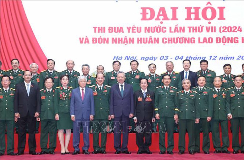Tổng Bí thư Tô Lâm: Hội Cựu chiến binh nêu cao tinh thần cách mạng, bảo vệ nền tảng tư tưởng của Đảng- Ảnh 1. Tổng Bí thư Tô Lâm: Hội Cựu chiến binh nêu cao tinh thần cách mạng, bảo vệ nền tảng tư tưởng của Đảng- Ảnh 1.