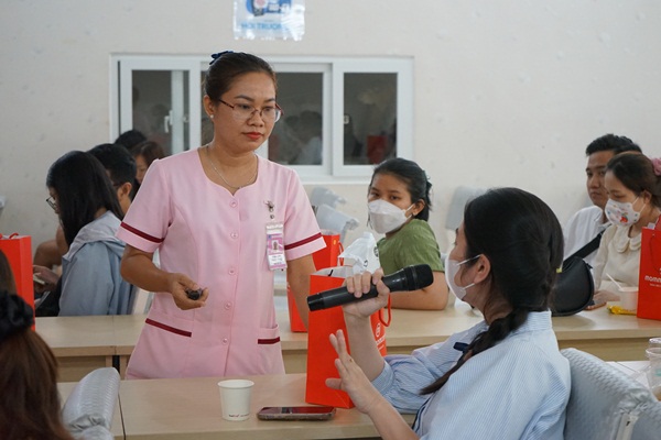 Bệnh viện Phụ sản MêKông: Lớp học tiền sản “Thai kỳ khỏe mạnh”- Ảnh 2.