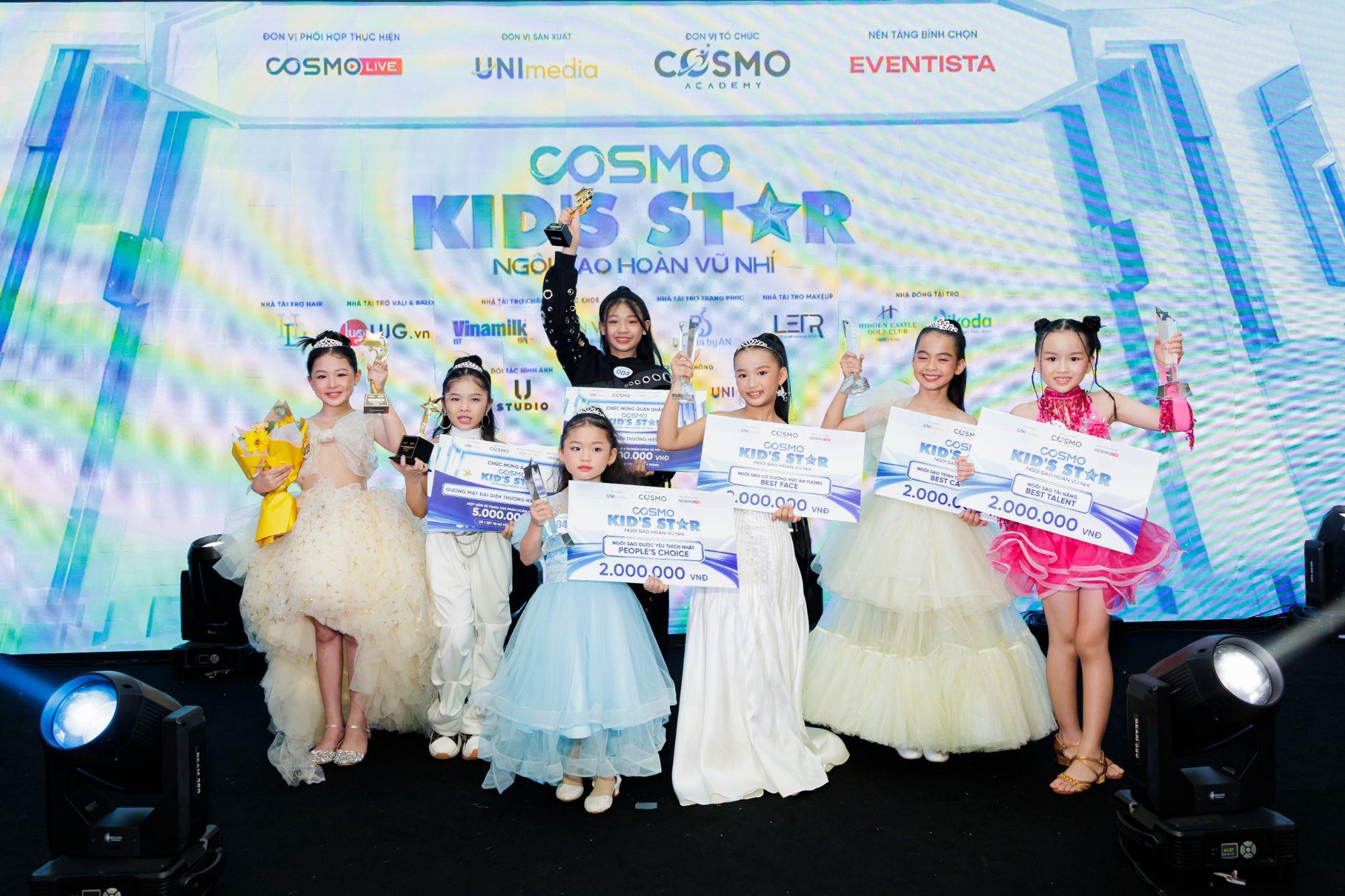 Linh Nhi, Bảo Ngọc xuất sắc giành giải quán quân "Cosmo Kid's Star - Ngôi sao Hoàn vũ nhí" mùa đầu tiên- Ảnh 7.