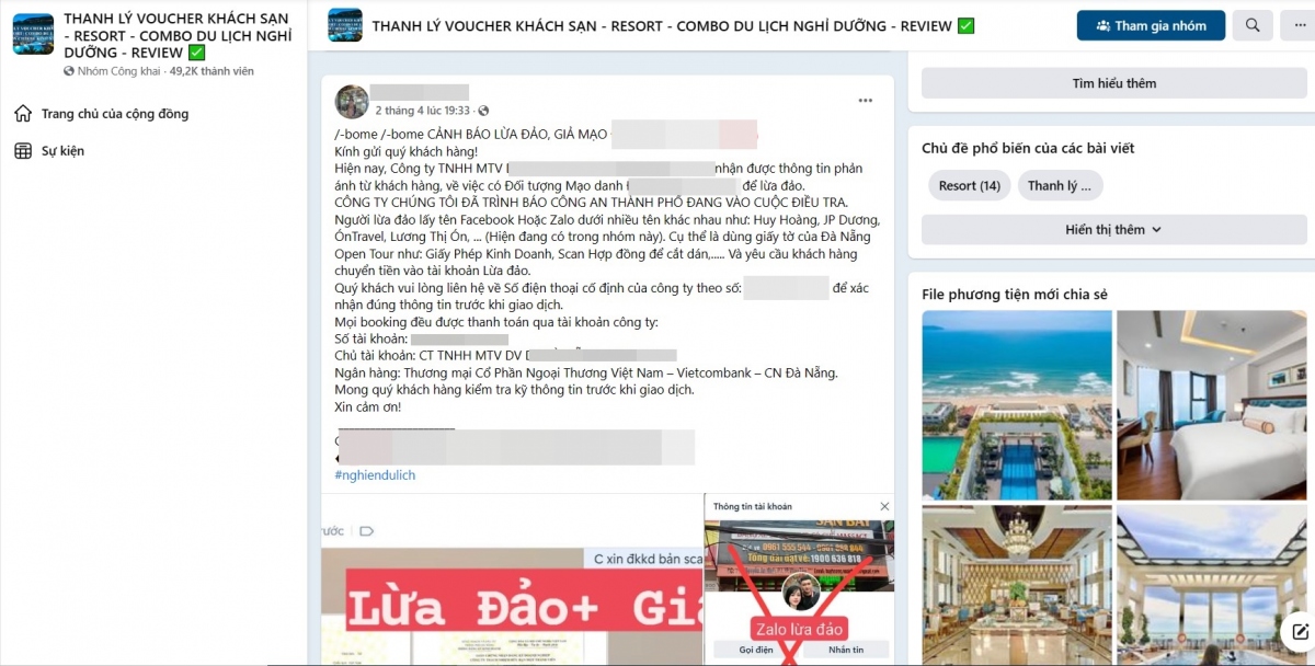 Những người hay tham gia hội nhóm "Review du lịch" cần đặc biệt nhớ điều này kẻo mất tiền oan- Ảnh 2.