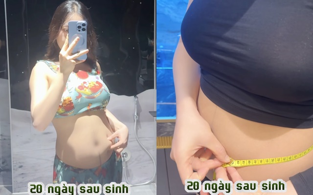 Phương Oanh lần đầu tiết lộ chiếc bụng sồ sề sau sinh: "Mỗi lần soi gương mà muốn trầm cảm"- Ảnh 3.