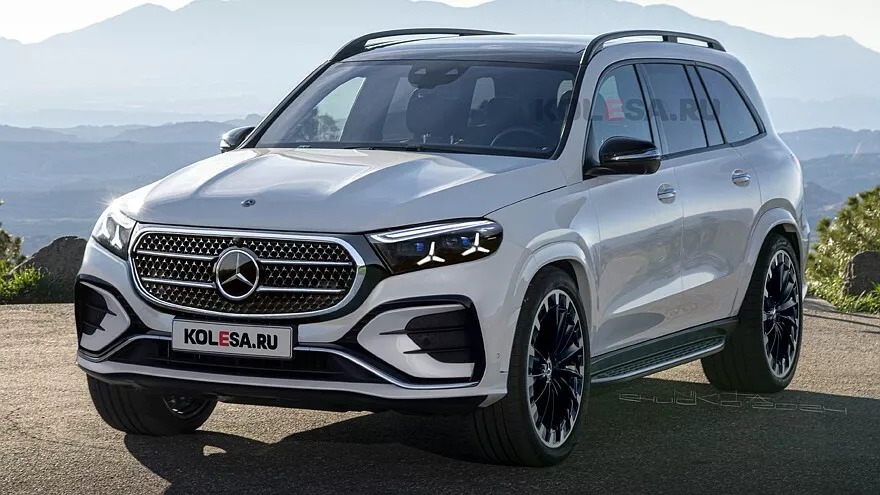 Xem trước Mercedes-Benz GLS 2026: Dáng vẫy vậy nhưng ‘đập đi xây lại’ cả mặt trước và sau, nội thất có màn hình khủng- Ảnh 1.