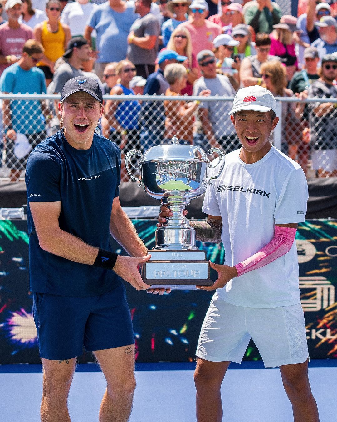 "Thần đồng pickleball" Quang Dương bật khóc khi lần đầu vô địch thế giới, nghẹn ngào tâm sự: "Tôi không biết nói gì lúc này"- Ảnh 3.