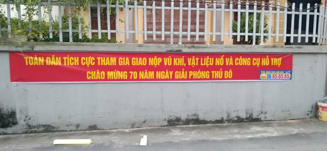 Công an xã Việt Long, Sóc Sơn phát động phong trào thi đua tuyên truyền Luật Quản lý, sử dụng vũ khí- Ảnh 5.