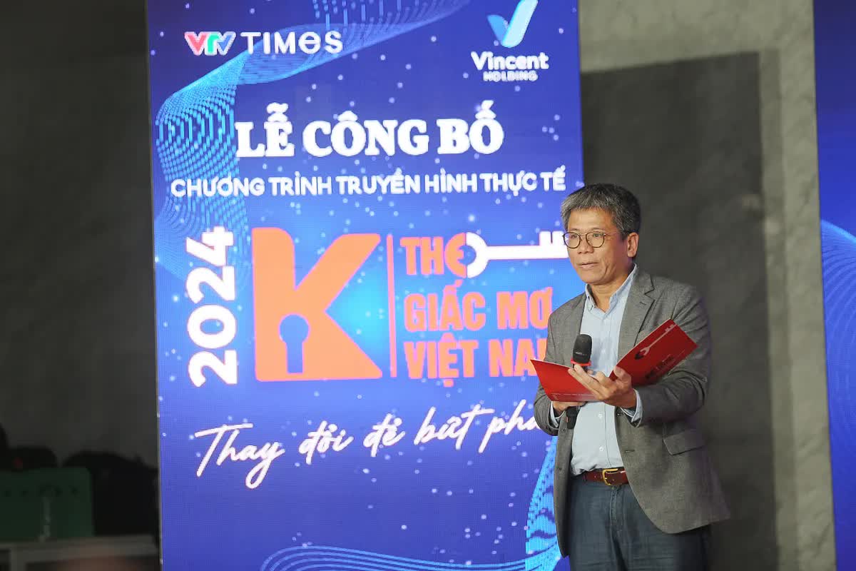 NSND Tự Long xuất hiện "cực ngầu" tại buổi ra mắt chương trình The K - Giấc mơ Việt Nam 2024- Ảnh 1.