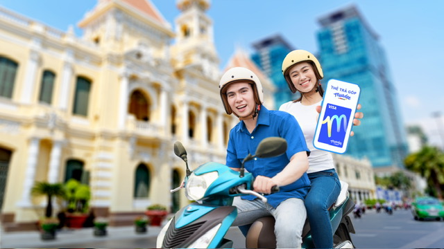 Thanh toán bằng Muadee trên Gojek, Xanh SM: Giảm nửa giá, trả góp thả ga cho đơn hàng từ 50.000 đồng- Ảnh 1.