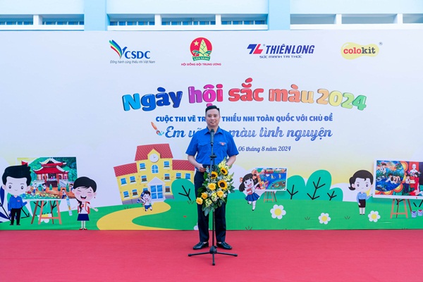 500 em thiếu nhi tham dự “Ngày hội sắc màu” năm 2024 tại tỉnh Đồng Tháp- Ảnh 2.