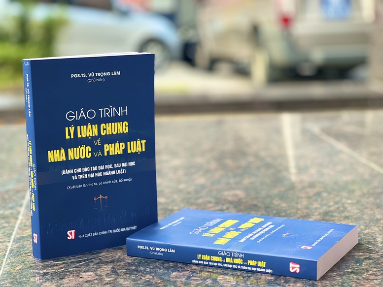 Xuất bản giáo trình quý về Lý luận chung về nhà nước và pháp luật- Ảnh 1.