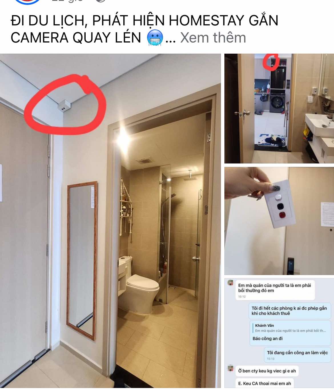 Vụ cô gái phát hiện camera quay lén trong homestay ở Vũng Tàu: Quản lý căn hộ nói gì?- Ảnh 1.