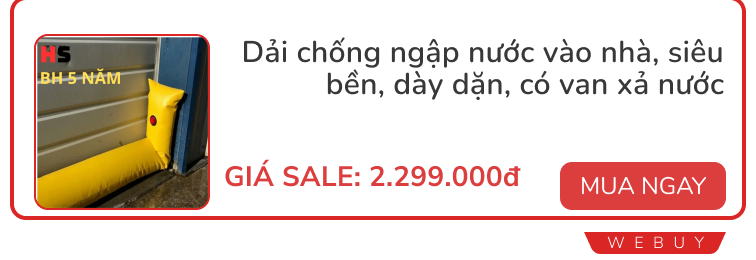 7 món đồ hữu hiệu chống mưa ngập, tránh nước tràn vào nhà giá chỉ từ 25.000 đồng- Ảnh 7.