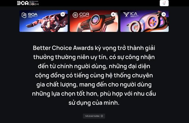 4 bước đơn giản để bình chọn cho sản phẩm, thương hiệu bạn yêu thích tại Better Choice Awards 2024- Ảnh 3.