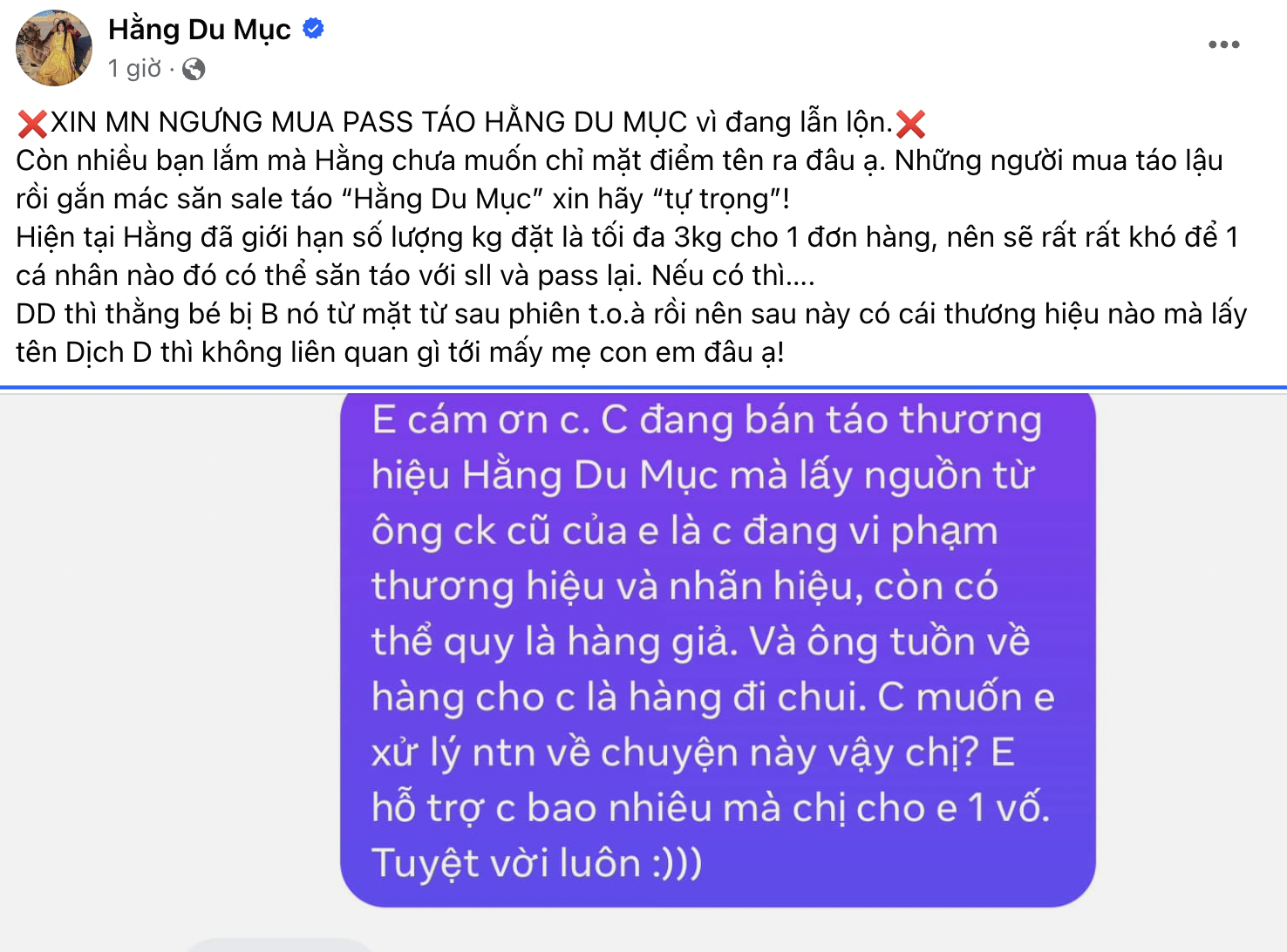 Hằng Du Mục nói về thương hiệu chà là đỏ của chồng cũ mang tên Dịch Dương, hé lộ mối quan hệ hiện tại của 2 bố con- Ảnh 3.