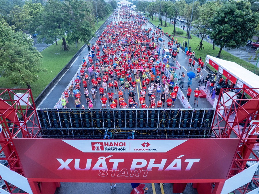 Giải Marathon Quốc tế Hà Nội Techcombank Mùa thứ 3 sẽ có sự góp mặt của nhiều gương mặt vận động viên chuyên nghiệp.