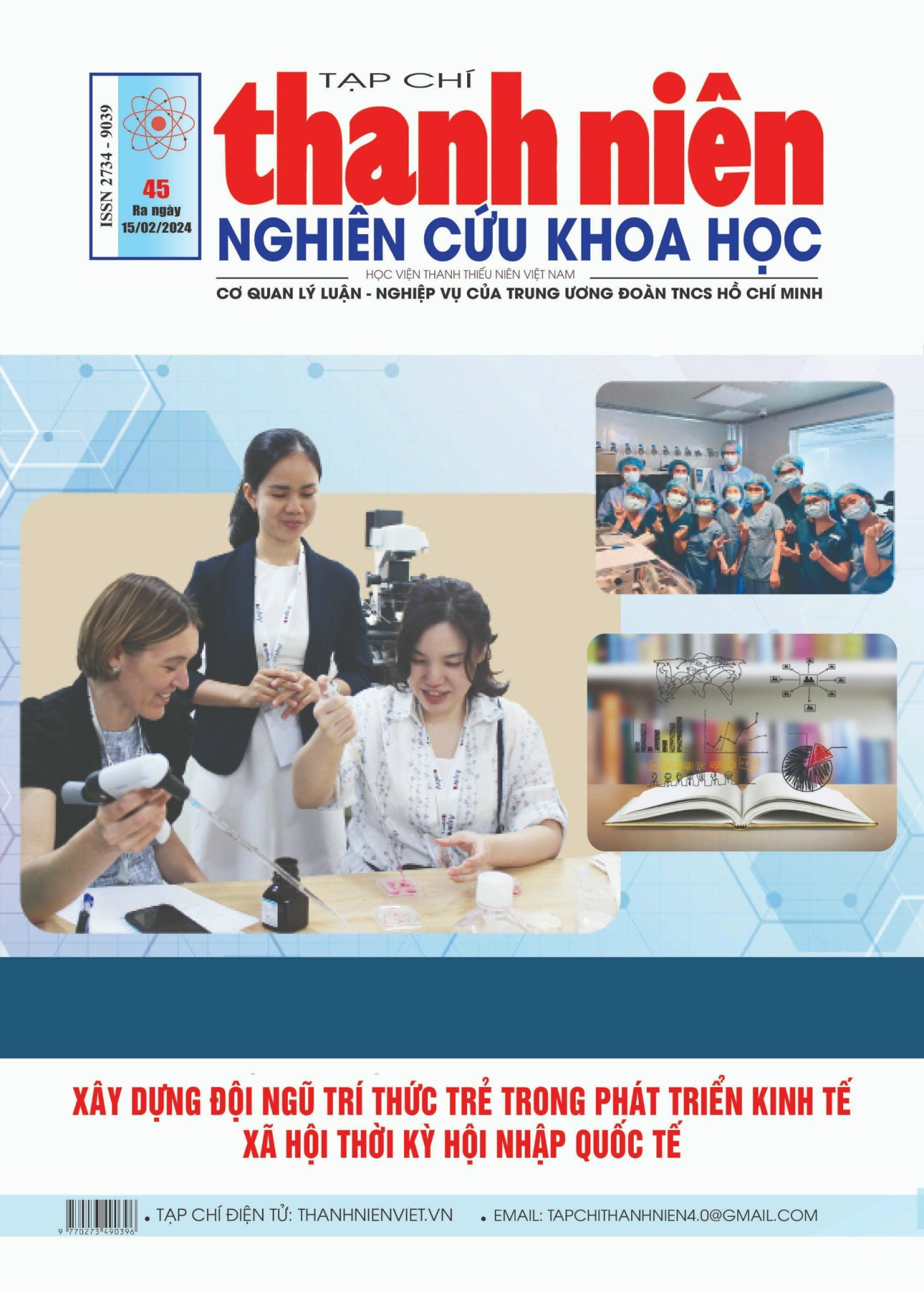 Tạp chí Thanh niên NCKH - số 45