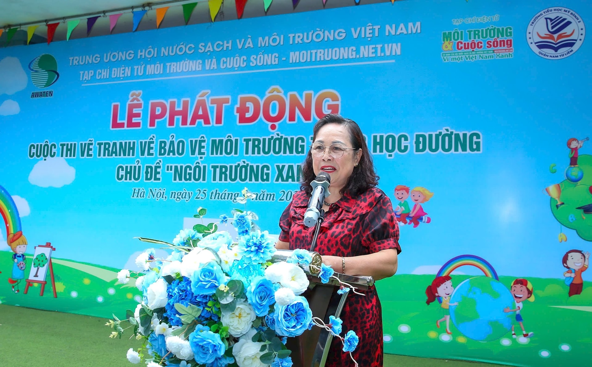 Phát động Cuộc thi vẽ tranh về Bảo vệ môi trường trong học đường – chủ đề “Ngôi trường xanh"
- Ảnh 4.