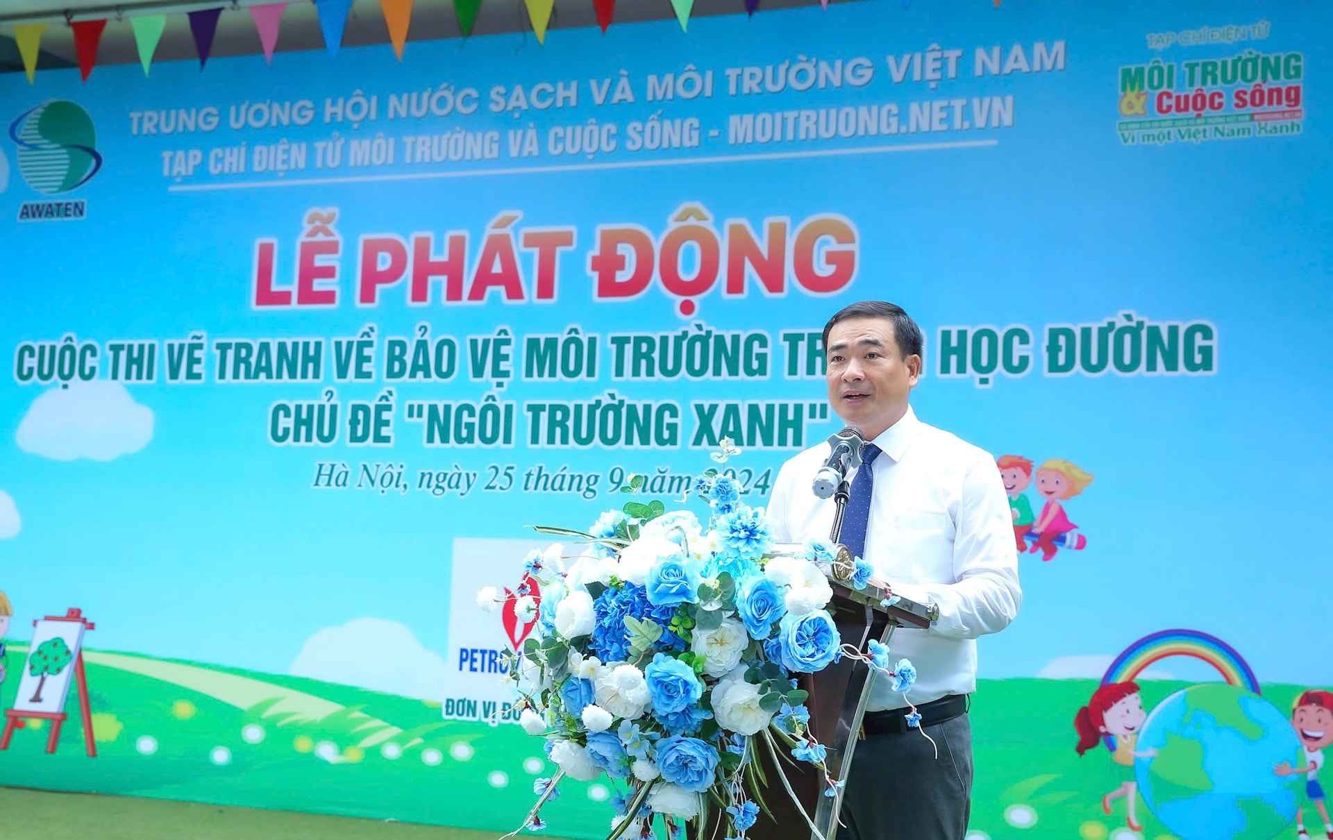 Phát động Cuộc thi vẽ tranh về Bảo vệ môi trường trong học đường – chủ đề “Ngôi trường xanh"
- Ảnh 5.