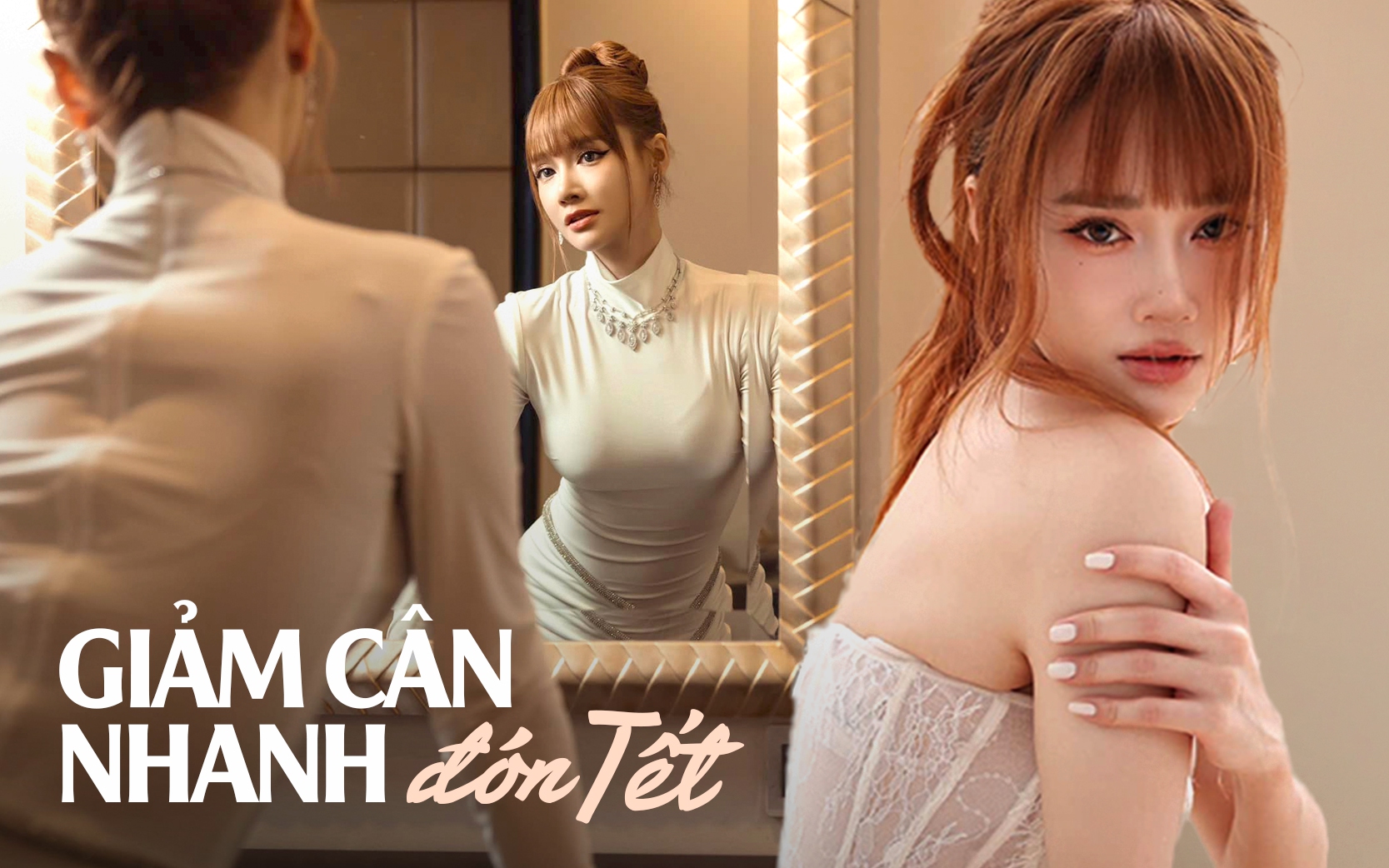 "Song Hye Kyo Việt Nam" 2 con eo còn nhỏ gọn hơn thời con gái: Tiết lộ thực đơn giảm 4-7kg/tuần, từ nay đến Tết làm theo sẽ đẹp dáng