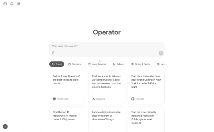OpenAI ra mắt "tác nhân AI" Operator: Tại sao bạn lại cần một AI lướt web hộ mình khi chỉ cần vài cú click chuột là xong?- Ảnh 3. OpenAI ra mắt "tác nhân AI" Operator: Tại sao bạn lại cần một AI lướt web hộ mình khi chỉ cần vài cú click chuột là xong?- Ảnh 3.