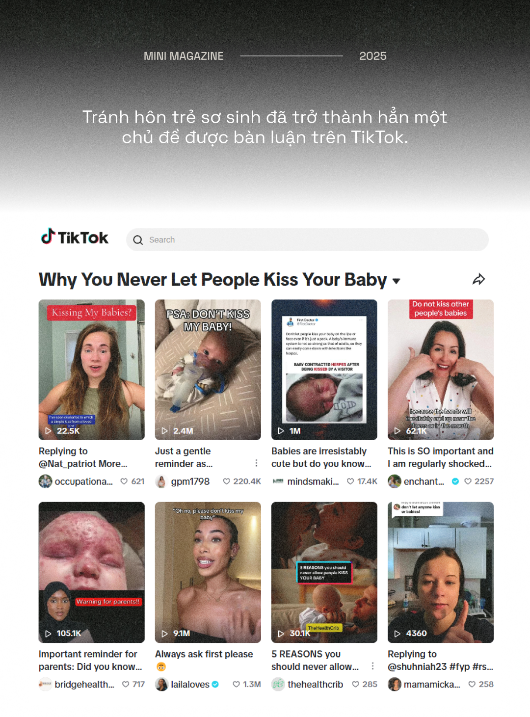 "Nụ hôn tử thần" với trẻ sơ sinh: "Lời nguyền tri thức" và cách mà TikTok bất ngờ hóa giải nó- Ảnh 9. "Nụ hôn tử thần" với trẻ sơ sinh: "Lời nguyền tri thức" và cách mà TikTok bất ngờ hóa giải nó- Ảnh 9.