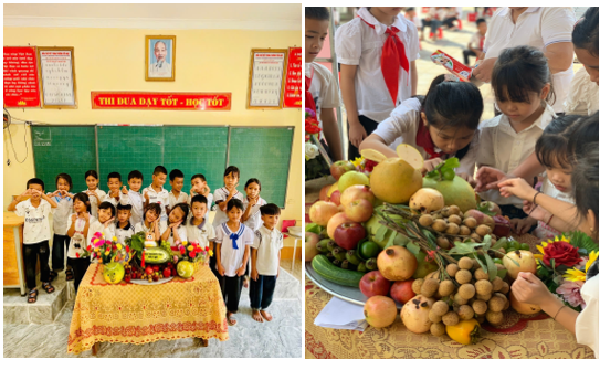 Vui trung thu với các em học sinh vùng cao đặc biệt khó khăn- Ảnh 1.