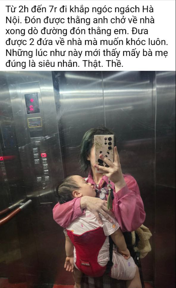 Buổi tối kinh hoàng không thể quên với các bà mẹ: Đường tắc, mưa như trút, sét đánh ngang đầu... con thì chưa đón được- Ảnh 8.