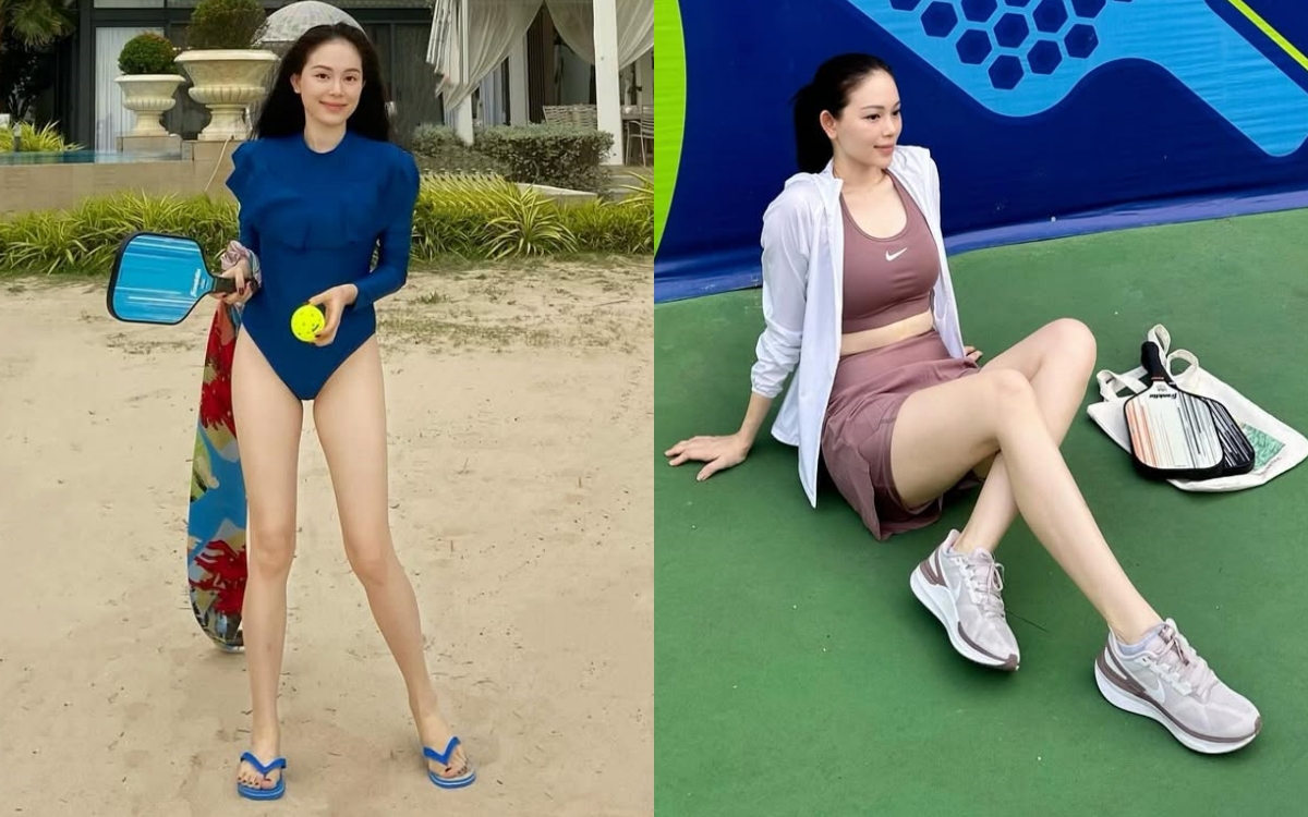 "Dâu hào môn" Linh Rin chi chục triệu sắm vợt pickleball- Ảnh 5.